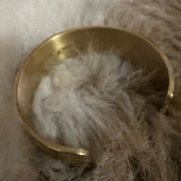 Rustic Cuff Gold Cuff - Picture 3 of 4